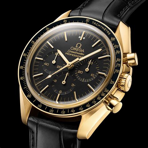 omega speedmaster moonwatch gold